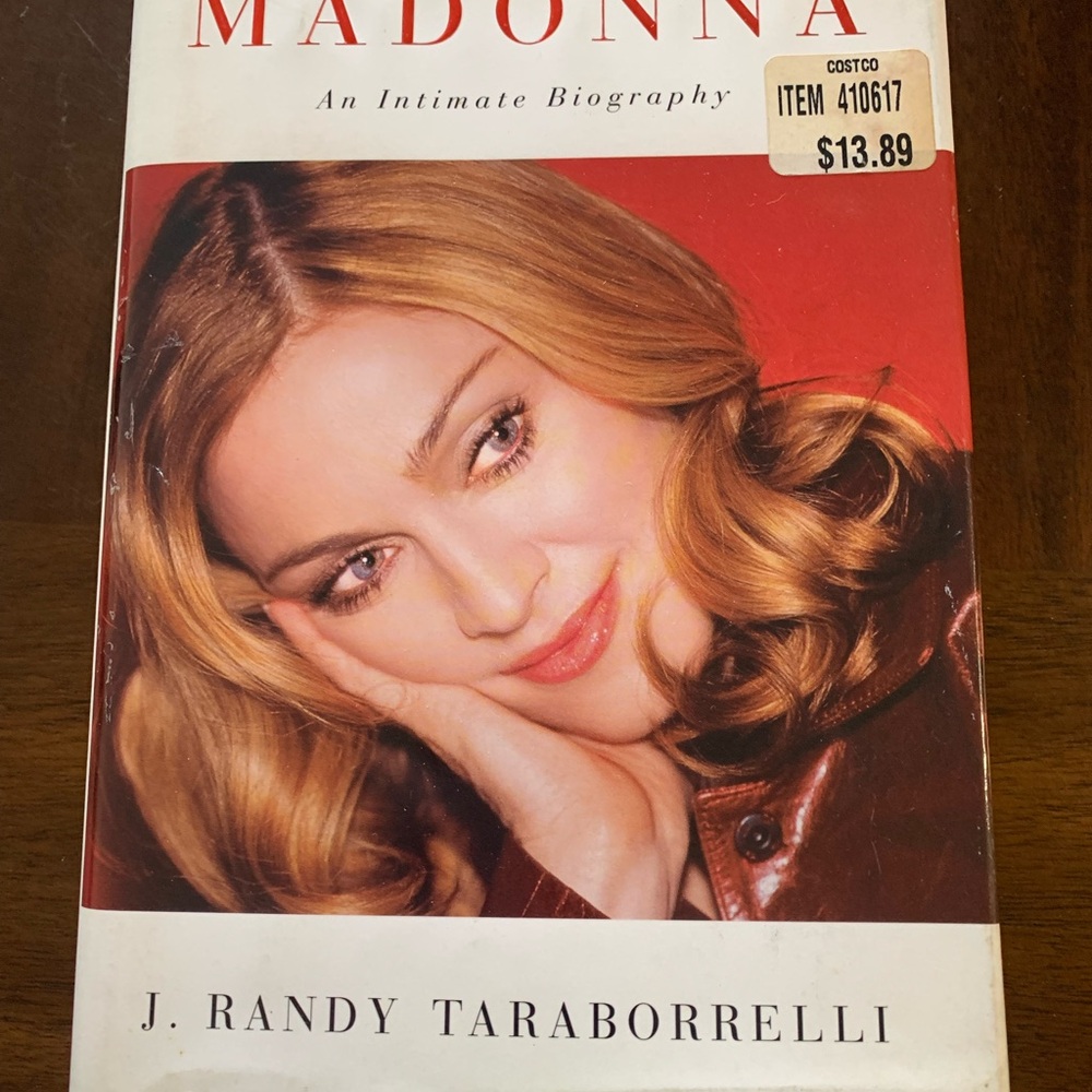 MADONNA .. AN INTIMATE BIOGRAPHY .. BY J. RANDY TARABORRELLI